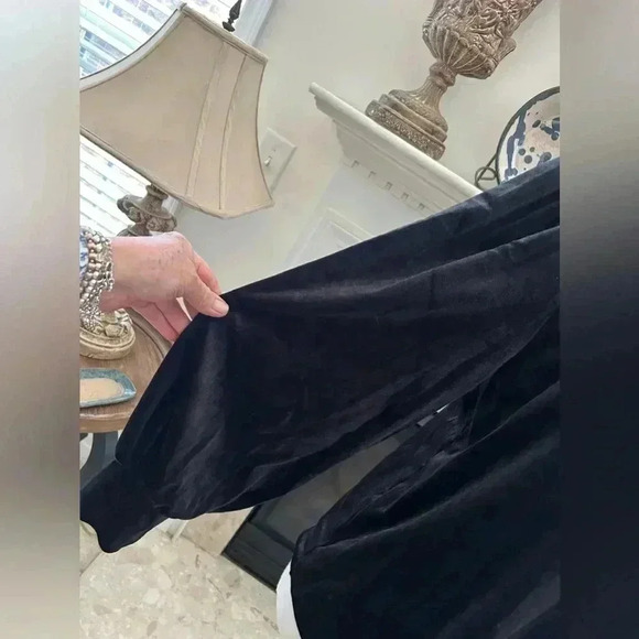 NWT Loft Velvet Look Embellished Top - Picture 3 of 9